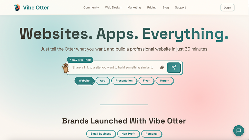 Website Submission: Vibe Otter - vibeotter.com